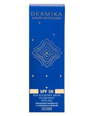 Dermika Luxury Neocollagen SPF50 kolagenowy krem ochronny anti-age na dzień 50 ml