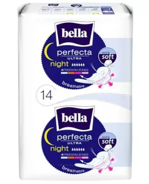Bella Perfecta Ultra Night extra soft ultracienkie podpaski higieniczne 14 sztuk