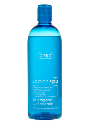 ZIAJA SOPOT SPA Kremowe mydło z algami pod prysznic - 500 ml