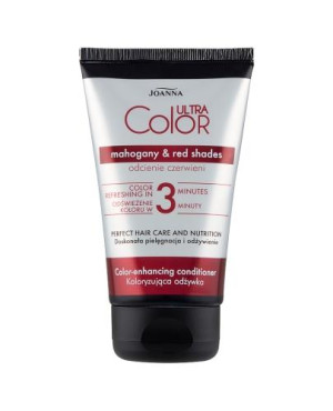 Joanna Ultra Color Koloryzująca odżywka odcienie czerwieni, 100 g