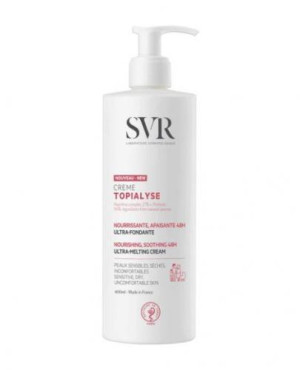 SVR Topialyse Creme Odżywczy krem do pielęgnacji skóry wrażliwej i suchej, 400 ml