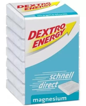 Dextro Energy, glukoza z dodatkiem magnezu, pastylki, 8 sztuk