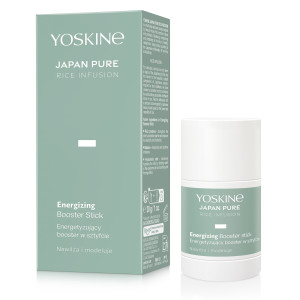 Yoskine Japan Pure Rice Infusion, Energetyzujący booster serum w sztyfcie, 30 g