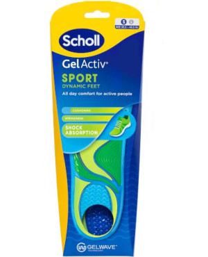 Scholl GelActiv Sport Wkładki do butów damskie S, 1 para