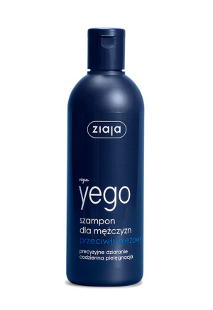 Ziaja Yego, szampon dla mężczyzn przeciwłupieżowy, 300 ml