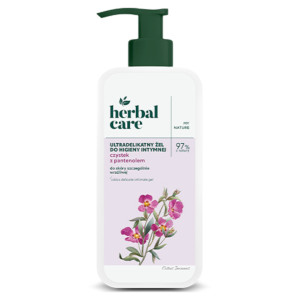 Herbal Care Ultradelikatny żel do higieny intymnej Czystek i pantenol, 330 ml