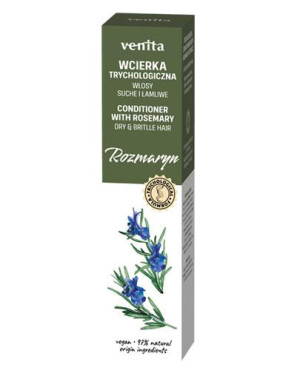 VENITA Wcierka trychologiczna - Rozmaryn do włosów suchych i łamliwych, 100 ml
