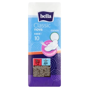Bella Classic Nova, podpaski z osłonkami bocznymi, 10 sztuk