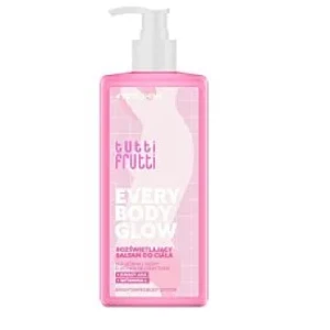 Tutti Frutti Everybody Glow Yuzushine Rozświetlający balsam do ciała + kwasy aha + witamina C, 250 ml