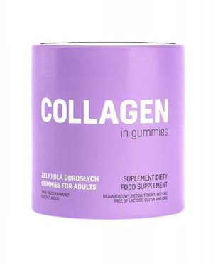 Noble Health Kolagen w żelkach o smaku brzoskwiniowym, 300 g