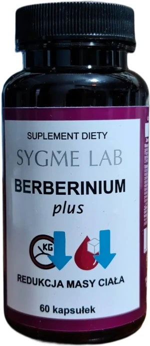 Sygme Lab, Berberinium plus, kapsułki, 60 sztuk