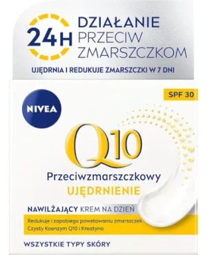 Nivea Q10 Ujędrnienie przeciwzmarszczkowy krem na dzień SPF30 50 ml