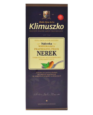 Zioła Ojca Klimuszko Nalewka wspierająca prawidłową pracę nerek, 200 ml