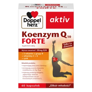Doppelherz aktiv Koenzym Q10 Forte, kapsułki, 60 sztuk