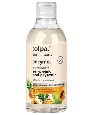 Tołpa Dermo Body Enzyme Enzymatyczny Żel-Olejek pod prysznic, 300 ml
