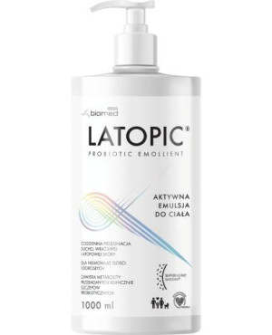 Latopic Aktywna Emulsja do ciała, 1000 ml