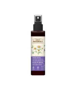 Green Pharmacy Eliksir nabłyszczający rumianek i olej lniany do włosów farbowanych, 150 ml