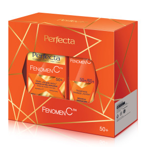 Perfecta Zestaw Fenomen C krem 50+, 50 ml+krem pod oczy, 15 ml