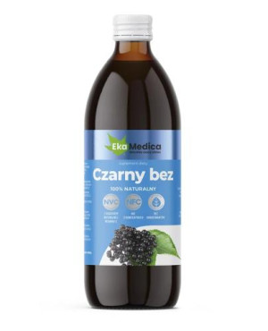 EKAMEDICA Czarny bez NFC, 0,5 L