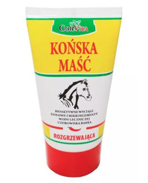 Gorvita Maść końska rozgrzewająca, 250 ml - cena, opinie, wskazania