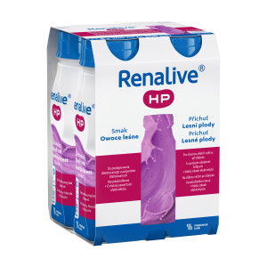 Renalive HP Owoce leśne, płyn, 4 x 200 ml