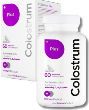 Colostrum Plus, 60 kaspułek
