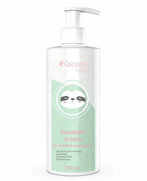 Nacomi Baby Emulsja do ciała nawilżająca, skóra atopowa, 250 ml