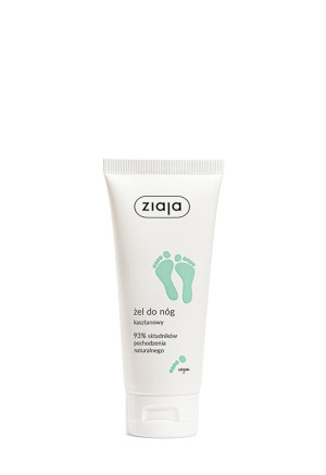 ZIAJA Żel do nóg kasztanowy - 100 ml