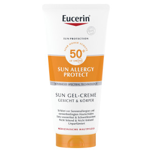 Eucerin Sun Allergy Protect SPF 50+, żel-krem ochronny do twarzy i ciała, 200 ml