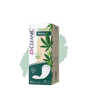 CLEANIC Naturals Hemp wkładki higieniczne 20 sztuk