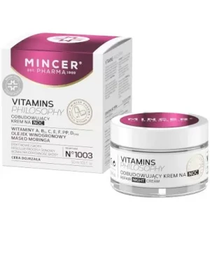 Mincer Pharma Vitamins Philosophy N1003 odbudowujący krem na noc 50 ml