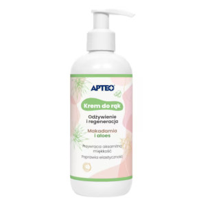 Apteo, Krem do rąk odżywienie i regeneracja, 300 ml