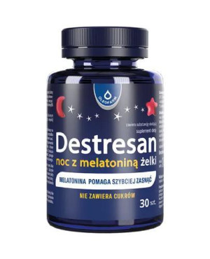 Destresan noc z melatoniną żelki, 30 sztuk