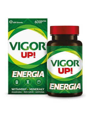 Vigor Up! Energia, tabletki, 60 sztuk
