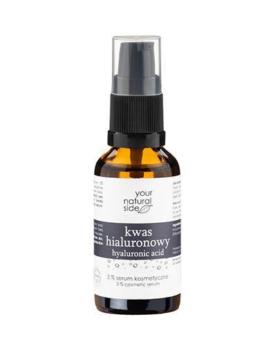 Your Natural Side Serum pielęgnacyjne do twarzy, ciała i włosów z kwasem hialuronowym 3%, 30 ml
