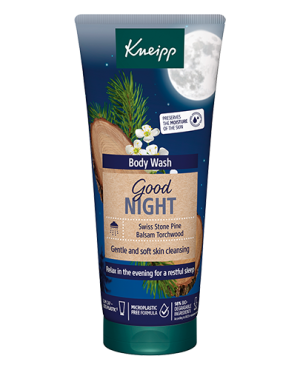 Kneipp, Żel pod prysznic Good Night Szwajcarska pinia i Amyris, 200 ml