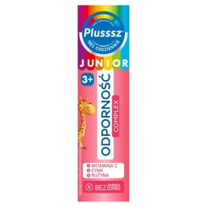 Plusssz Junior Odporność Complex, tabletki musujące, 20 sztuk