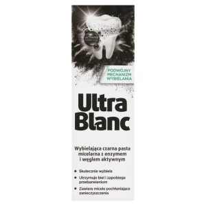 UltraBlanc Wybielająca pasta do zębów z węglem, 75 ml