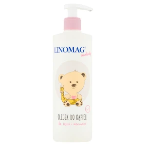 LINOMAG EMOLIENTY Olejek do kąpieli 1m+ - 400 ml - cena, opinie, właściwości
