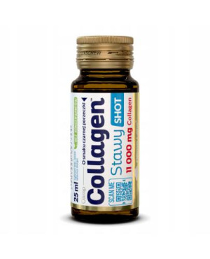 Olimp Labs, Collagen Stawy Shot, 11000 mg o smaku czarnej porzeczki, 25 ml