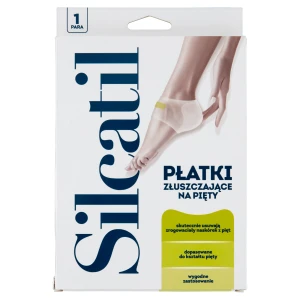 SILCATIL Płatki złuszczające na pięty - 1 para