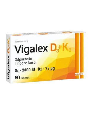 Vigalex D3 + K2 60 tabletek