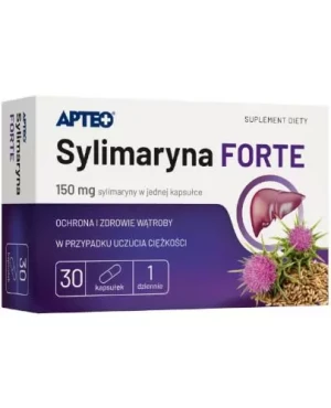 Apteo Sylimaryna Forte, kapsułki, 30 sztuk