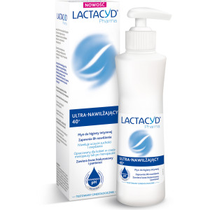 LACTACYD PHARMA ULTRA-NAWILŻAJĄCY 40+, płyn do higieny intymnej, 250 ml