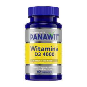 Panawit Witamina D3 2000 j.m., 60 kapsułek