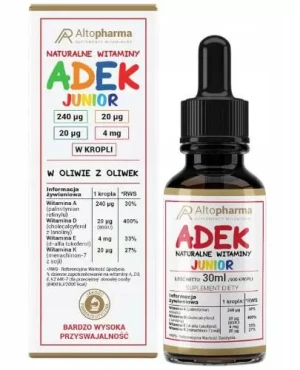 Altopharma Witamina ADEK Junior Complex w kroplach 30 ml