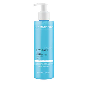 Dermedic Hydrain, Kremowy żel do mycia, 200 ml