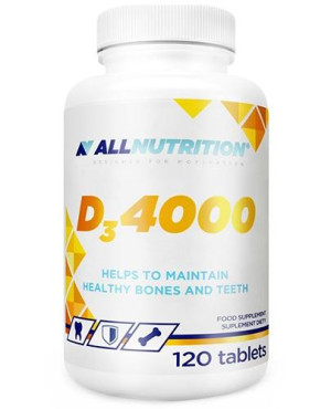 Allnutrition D3 4000, tabletki, 120 sztuk