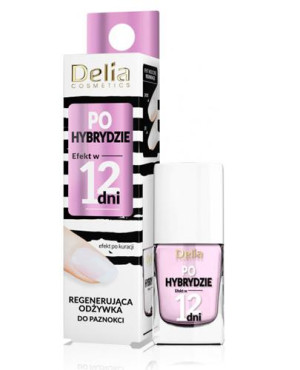 Delia, Odżywka regenerująca do paznokci po hybrydzie, 11 ml