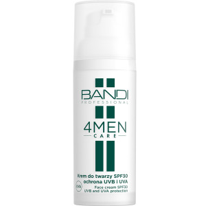 BANDI 4MEN Care Krem do twarzy SPF30 ochrona UVB i UVA, 50 ml